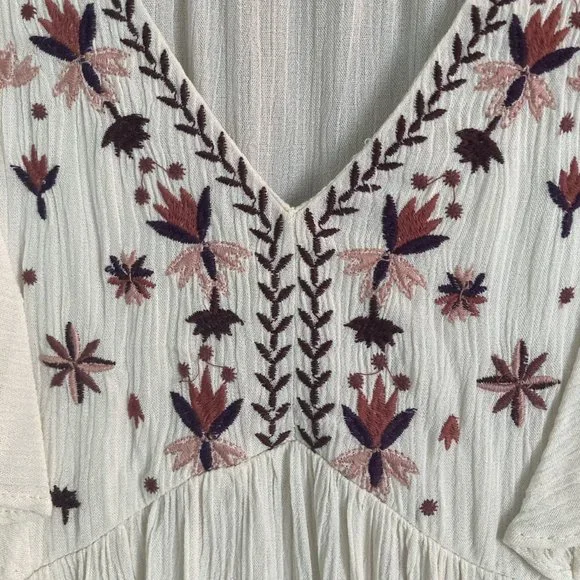 Knox Rose cream colored long sleeve top, size XS - Picture 3 of 6